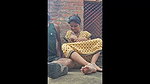 Village girl Blowjob with neighbour bad uncle