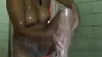 Big Booty Aunty In Shower