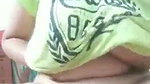 cute girl showing huge boobs