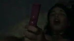 college girl destroying pussy with dildo and stick