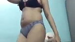 cute girl undressing