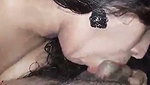 Beautiful hot girl Blowjob like a pro