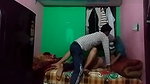 Sexy gf  bf fuck hard on bed