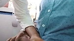 Sexy girl riding  give Handjob