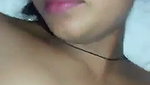 Sexy girl show her boob