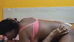 Sexy lady giving Blowjob  licking