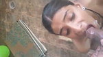 Village girl give Blowjob to neighbour uncle big cock