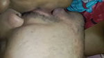 Sexy lady give Blowjob to his husband cock