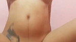 Awesome looking sexy girl riding dilo  moan