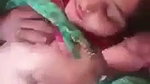 Neighbour uncle suck boob of a girl