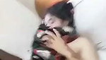 Sexy partner enjoying