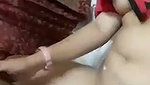 Sexy partner enjoying