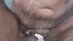 Wife sucking lover dick in bathroom