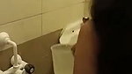aunty bathing