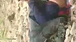 Boyfriend gf fucking outside local people caught them