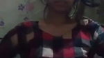 Girl show her sweet boobs on vc