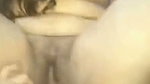 Naughty girl riding hard enjoying