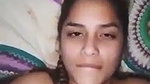 Sexy girl show her huge boob rubing dick on it