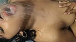 Fatty bhabhi bathing showing her ass