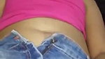 Girlfriend show her sweet boob