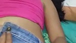 Girlfriend show her sweet boob