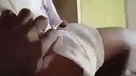 Mature couple enjoying on bed