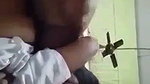 Mature couple enjoying on bed