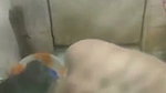 Step sister taking bath