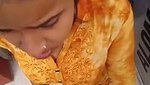 UP girl give Blowjob to her ex lover