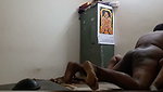 Mature couple fucking on bed