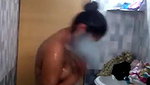 Ambika Bhabhi Shaving Underarm