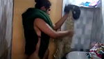 Ambika Bhabhi Shaving Underarm