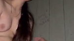 Very beautiful girl riding her lover dick