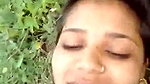 Sexy girlfriend enjoying with Boyfriend outdoor
