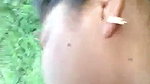 Sexy girlfriend enjoying with Boyfriend outdoor