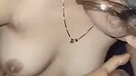Sexy sweet girl giving Blowjob