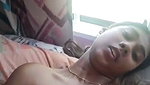 Beautiful hot girl rubing her pussy