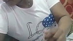 Lady give Blowjob show her boob