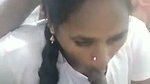 Lady give Blowjob show her boob