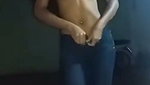 Village girl undress nude dancing