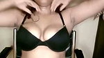 Beautiful hot girl show her boob on live