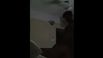 Girlfriend fuck hard with bf  cum on her ass