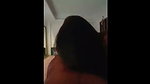 Girlfriend fuck hard with bf  cum on her ass