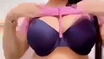 Most beautiful girl show her huge boob  Fingering
