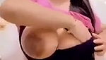 Most beautiful girl show her huge boob  Fingering
