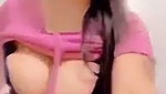 Most beautiful girl show her huge boob  Fingering