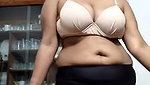 Sexy girl show her huge boob  asshole