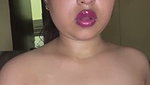Sexy hot girl showing her boob  Fingering on live