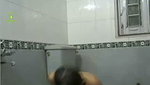 Indian Baby having Nice hot webcam shower