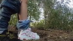 Awesome sexy beautiful girl give Blowjob  fuck Outdoor